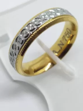 8K Italy Gold Wedding Rings 43825