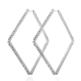 Conrad Crystal Hoops