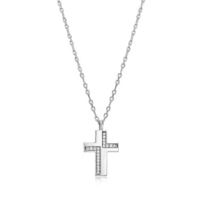 Elle Motif Cross Necklace